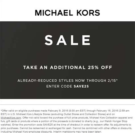 michael kors free coupon|michael kors amex offer.